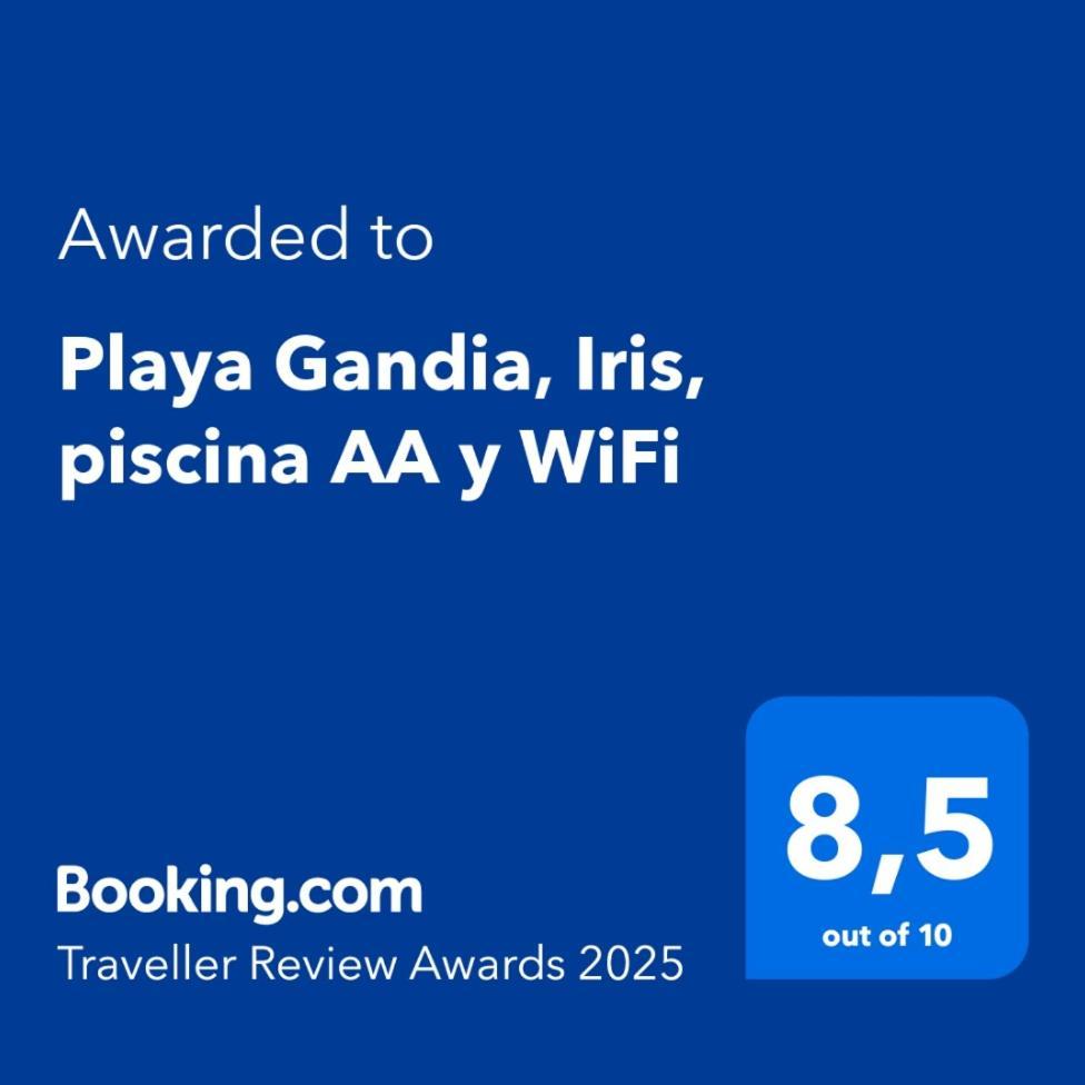 Playa Gandia, Iris, Piscina Aa Y Wifi Leilighet Playa de Gandia Eksteriør bilde